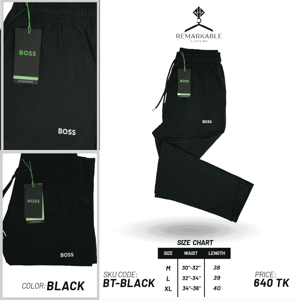 Boss Trouser BT- Black