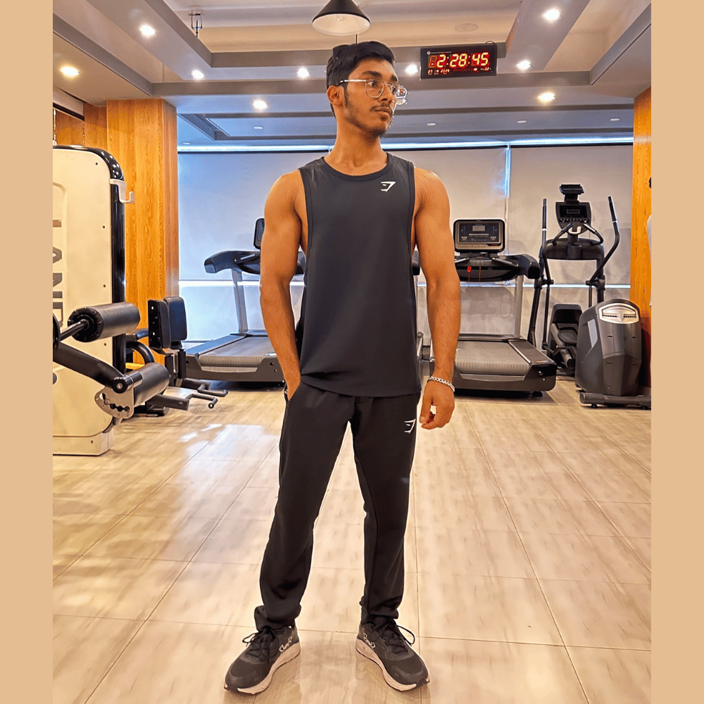 GymShark Tank Top Black