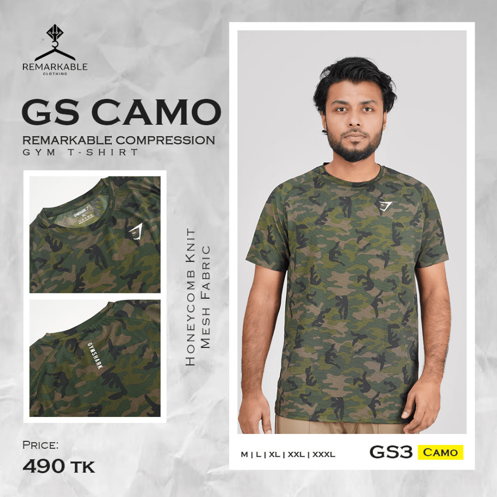 GymShark GS3 Camo